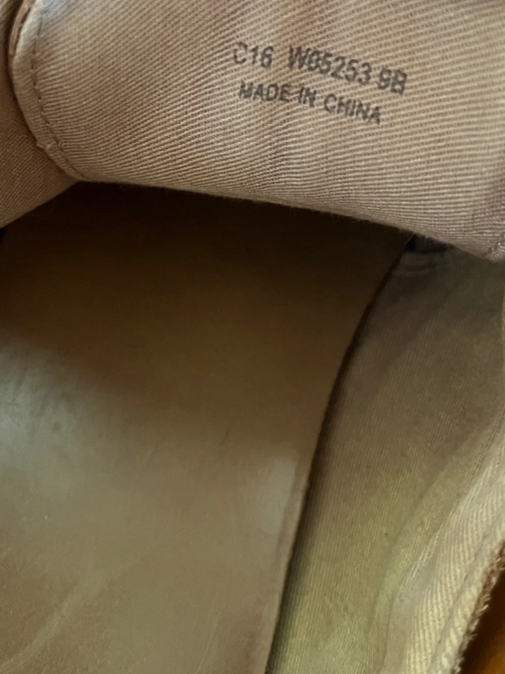 Cole Haan Grand OS Leather Lace Up Oxford Shoes Sz 9 M British tan